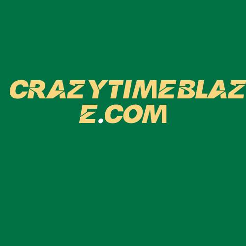 Logo da CRAZYTIMEBLAZE